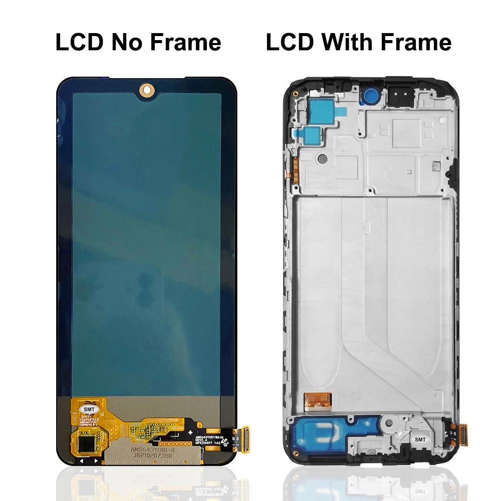 Super AMOLED Screen For Xiaomi Redmi Note 10 M2101K7AI LCD Display With Touch Screen Digitizer Panel For Redmi Note 10S Note10S