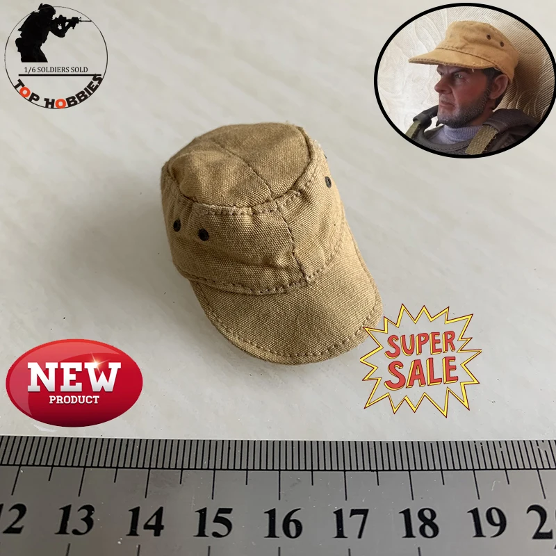 1 6 Scale Action Figure Accessory Army WWII German Army Soldier North Africa Hat Soldier Hat Cap Model Fit 12” Head Sculpt Body