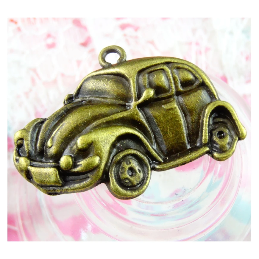 

15pcs 38*22MM Antique Bronze Plated Car Charms Pendants Diy Handmade Jewelry Accessories