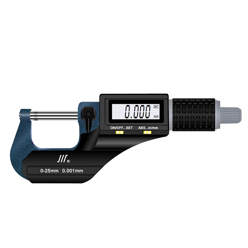 

Цифровой дисплей, высокоточный внешний фотометрический микрометр 0,001 мм с храповым механизмом 0-25 мм