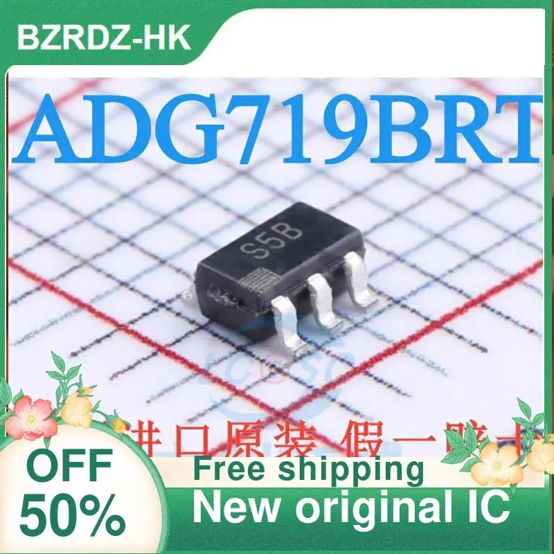 2-10 unids/lote ADG719BRT SOT23-6 ADG719BRTZ ADG719 S5B nuevo y original IC