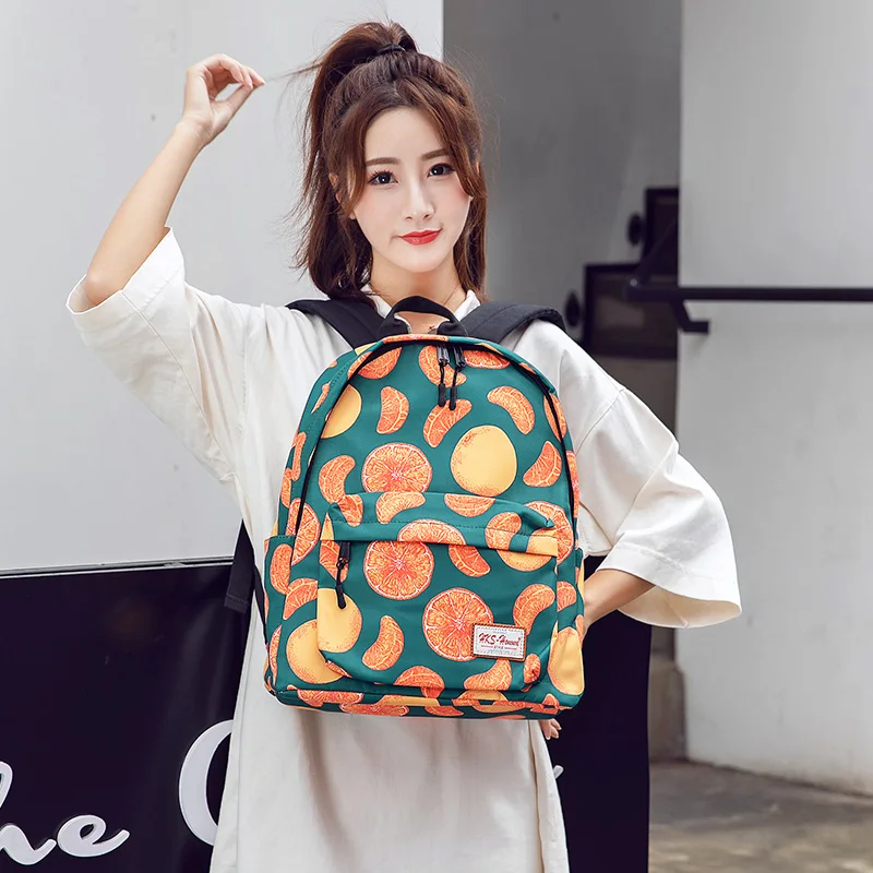 2024 Backpack Women Backpack Solid Color Women Shoulder Bag Fashion School Bag For Teenage Girl Children School Backpacks Female