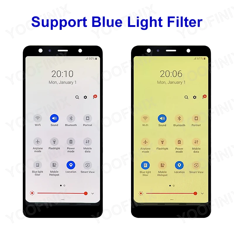 CHOICE AMOLED For Samsung Galaxy A750 LCD SM-A750F Display SM-A750FN SM-A750G For Samsung A7 2018 LCD SM-A750GN SM-A750C