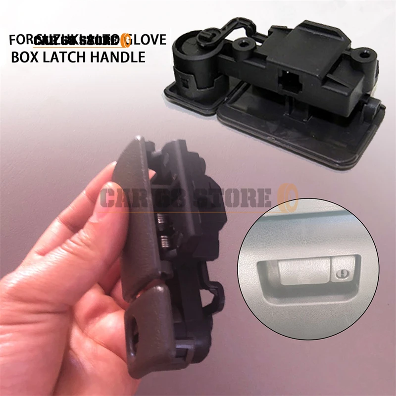 1 Pcs Auto Replacement Interior Parts Accessories Car Glove Box Lock Latch Handle ABS Fit For Suzuki Jimny Vitara Grand Vitara