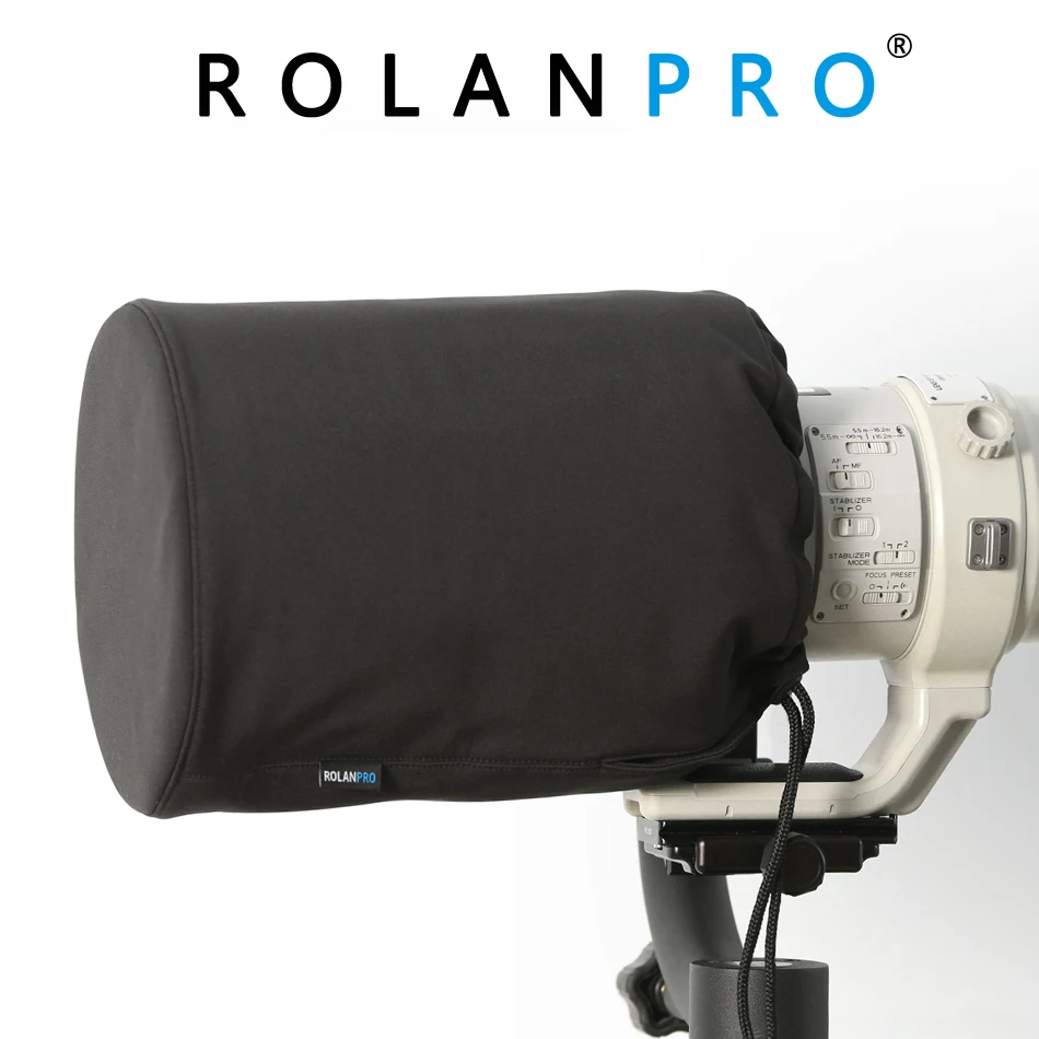 ROLANPRO Lens Cap with Hard Top Case and Drawstring Plug-in for Sony 600mm, 400mm, 300mm Nikon Z800, Z600,Canon RF600 RF800 120