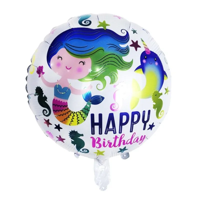 18 Inch Happy Birthday Foil Balloon Birthday Party Decoration Birthday Bouquet Gift Design 31-40