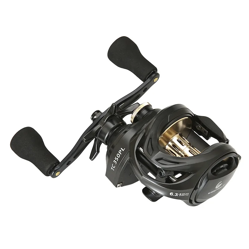 

WOEN TC350 Sea fishing Deep line cup Water droplets wheel Shake slowly Boat fishing reel 15 kg braking force