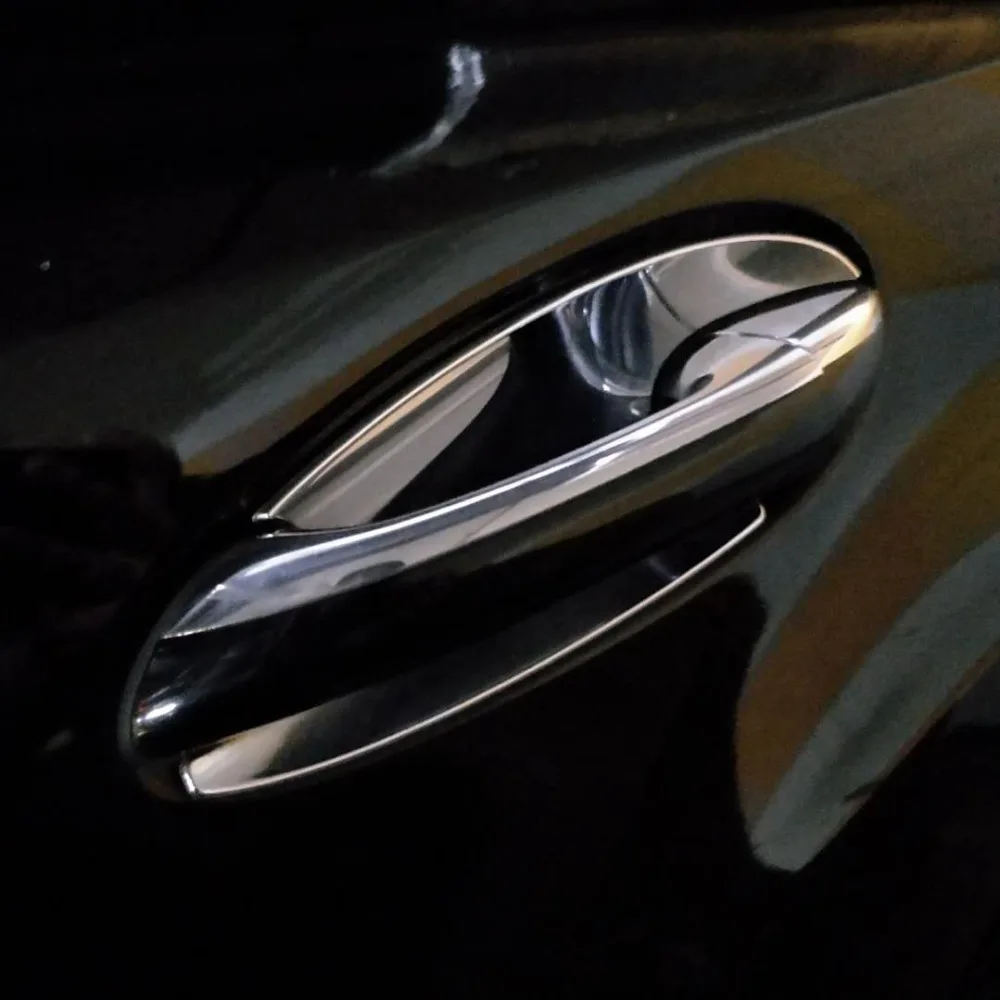 8Pcs ABS Chrome Door Handle Cover For Mercedes Benz C E R ML Class W251 07-16 W203 00-07 W164 ML350 ML450 ML500 06-11 W211