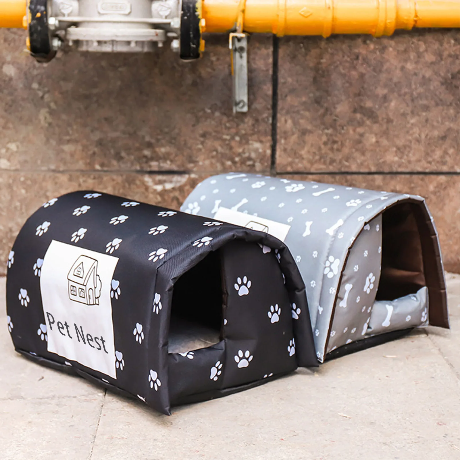 Pets House Outdoor Cold And Waterproof Cat Litter Pet Litter Stray Cats Stray Dog Warm Litter Safe Pet House And Cat Shelter