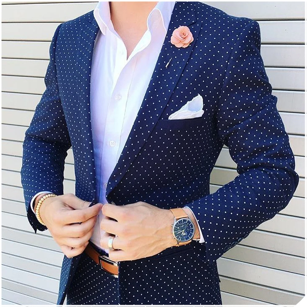 2Pieces Suit Custom Men's Streetwear Stright Fashion 2021 New Design Blazer Thick Cocktail Party Wedding Groom Best Male Outfit