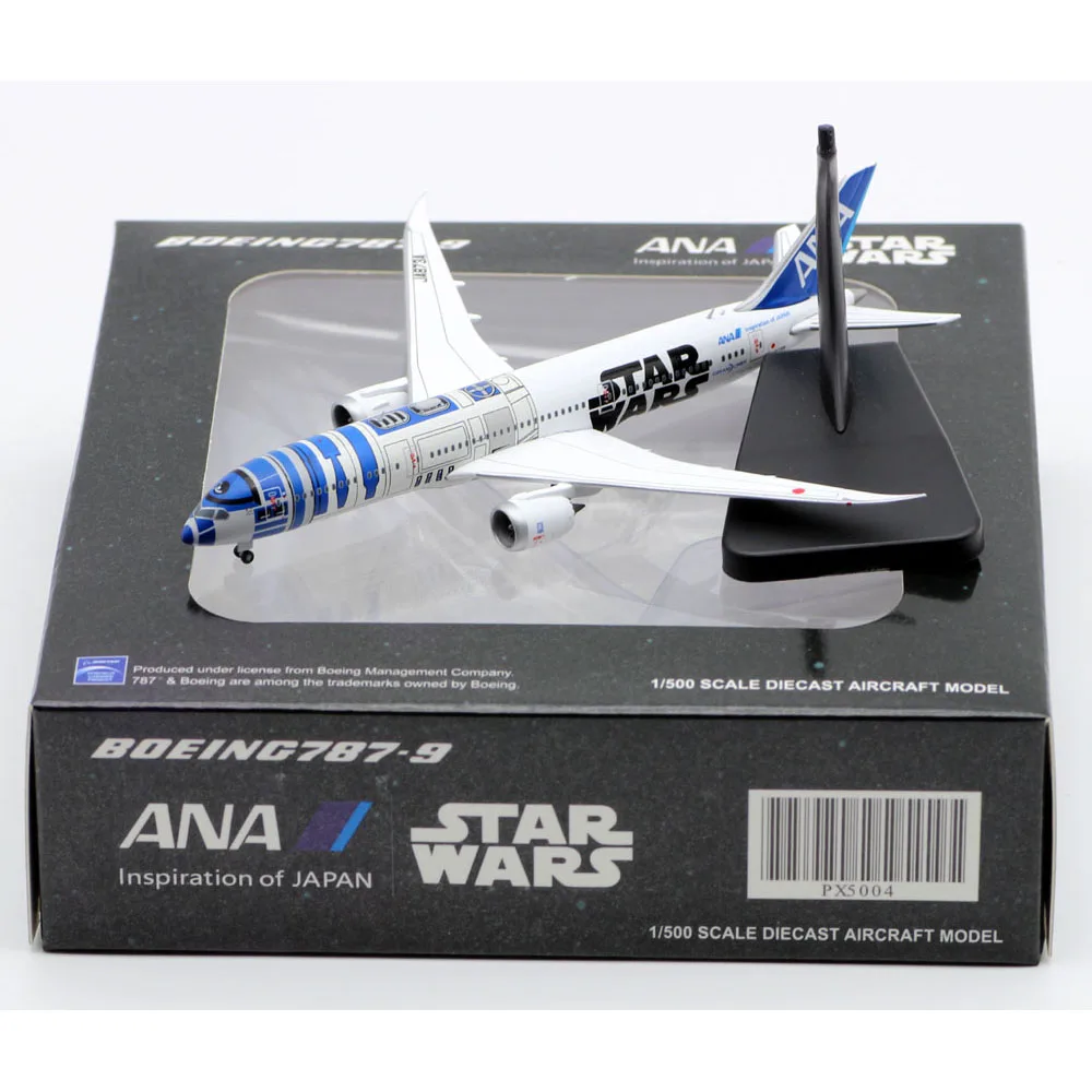 

PX5004 1:500 Alloy Collectible Plane JC Wings ANA All Nippon Airways Boeing 787-9 "Dreamliner" Diecast Aircraft Jet Model JA873A