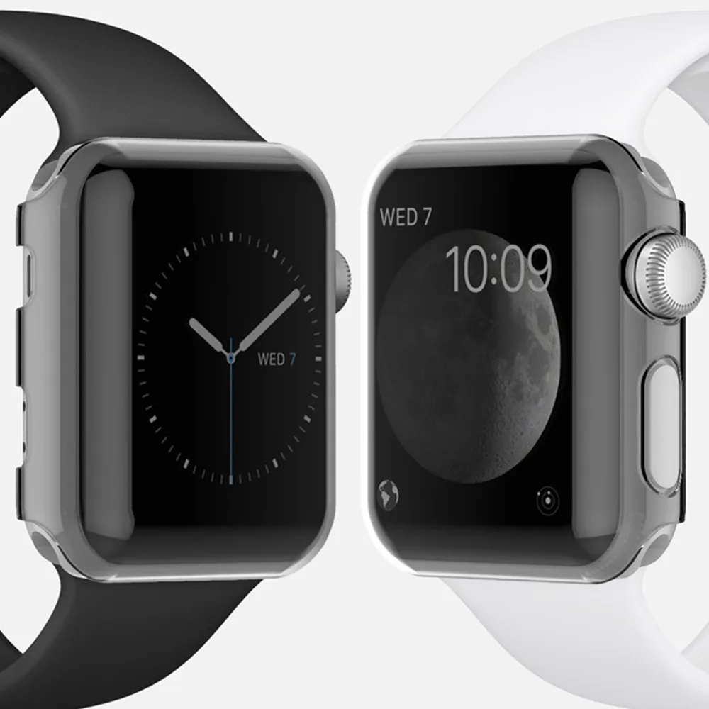 Đồng Hồ Dành Cho Apple Watch Series 6 SE 5 4 3 Bao 44 Mm 40Mm Nhiều Màu Sắc Bao Da Máy Tính Khung iwatch Apple Dòng Đồng Hồ 5 4 3 44 Mm