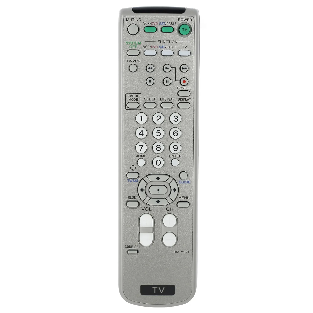 

remote control RM-Y180 is suitable for Sony TV VCR DVD universal KV-20FV300 29FS120