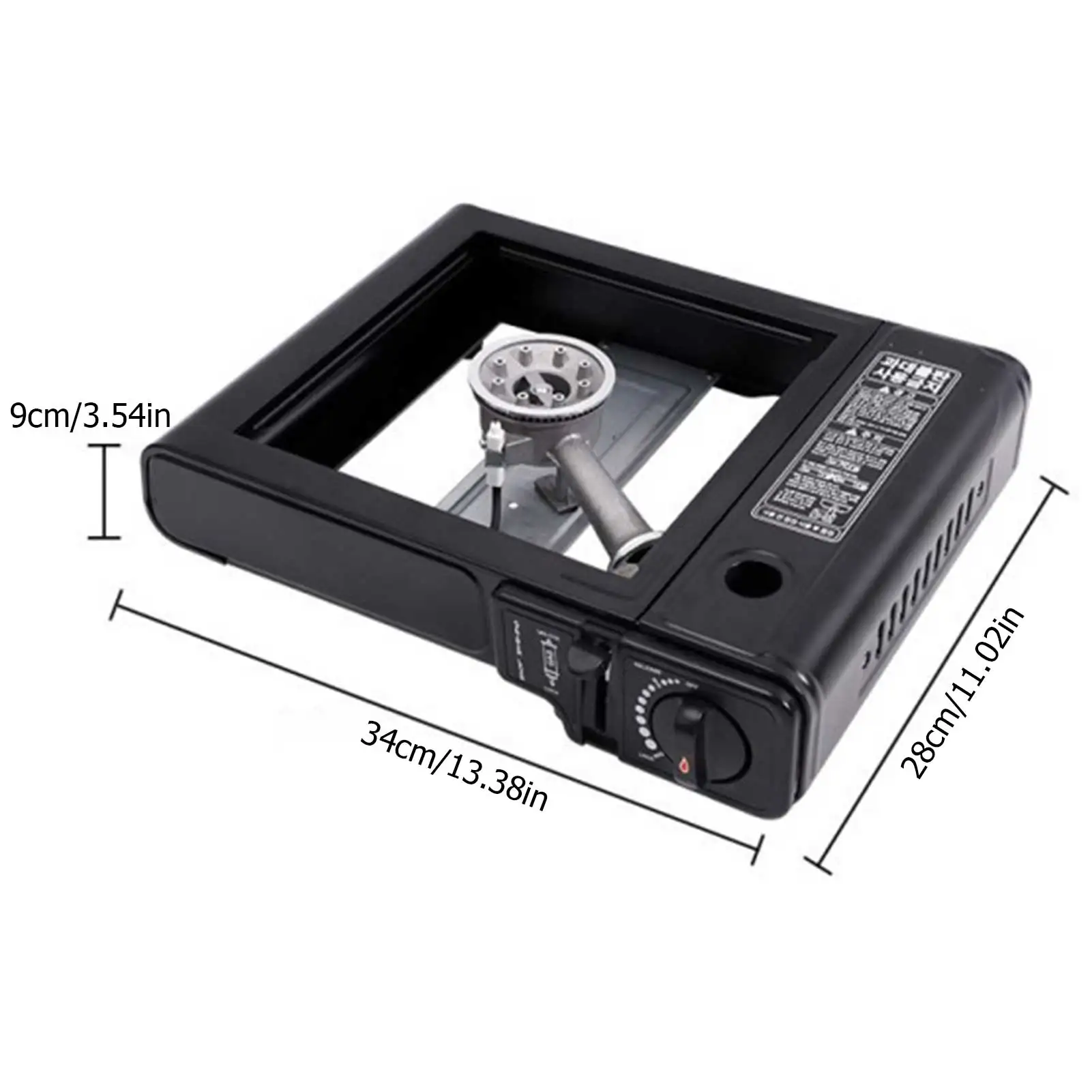 Dual-purpose Portable Cassette StoveSingle Drawer Double Burner Camping Cooking Stove For Outdoor Indoor Camping Cooking