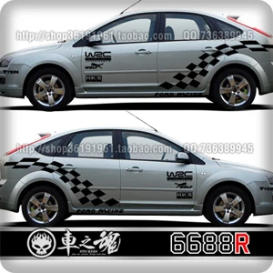 

For Ford Focus 2009-2013 car stickers body decoration modified classic Focus car racing car sticker film