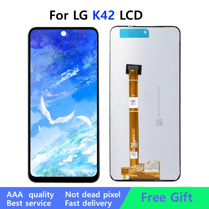 LCD touch screen for LG K42, 100% tested, lmk420 lm-k420 lmk420h lmk420e Display  Assembly Replacement Parts