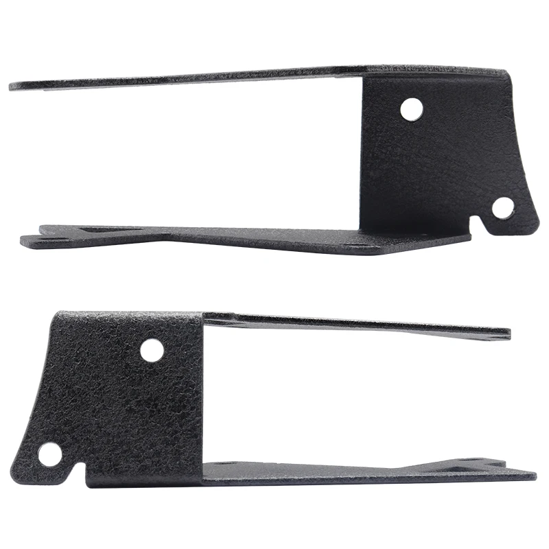 Dual Led A-Säule Pods Arbeitsleuchten Montagehalterung Für Jeep Wrangler JK 2007-2018 Windschutzscheibe Working Cude Led Nebelscheinwerfer Halter – Detail 4