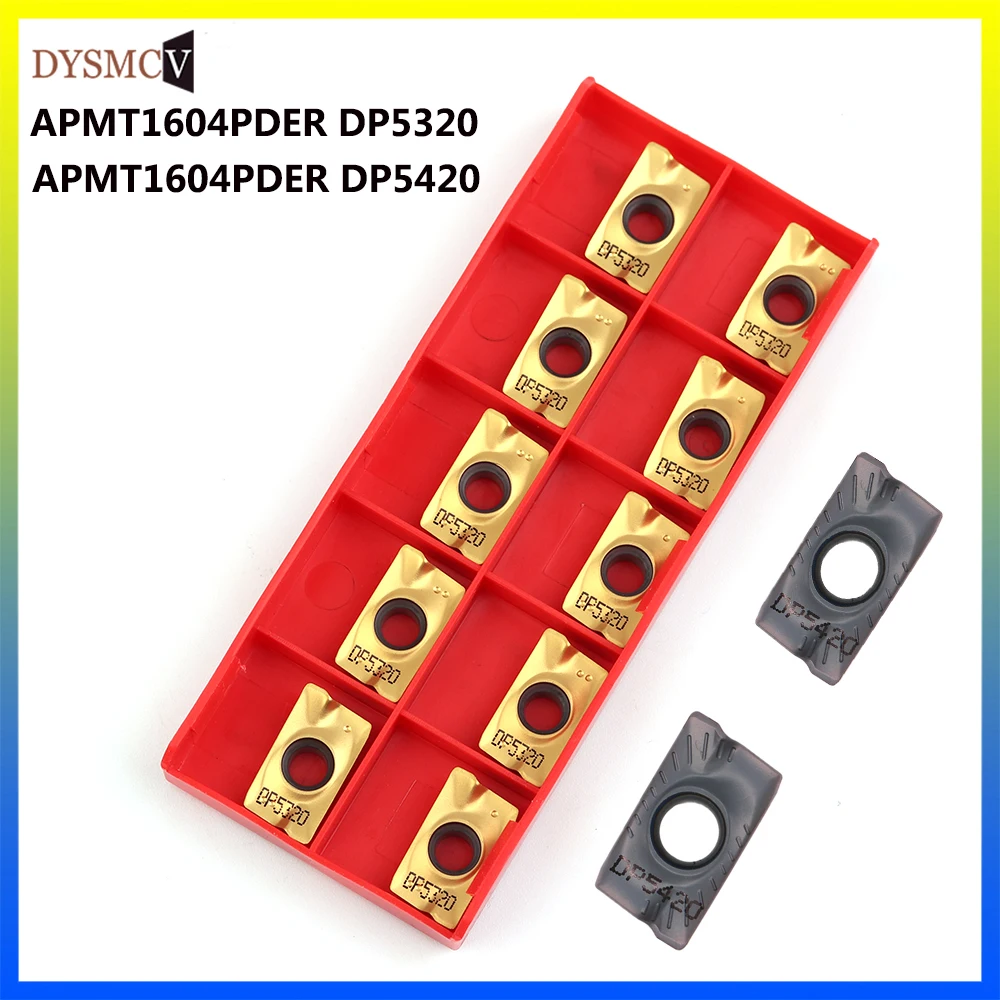 APMT1604 PDER DP5320 DP5420 100% originale lavorato lama in carburo utensile di tornitura fresatura CNC strumento fresa di finitura