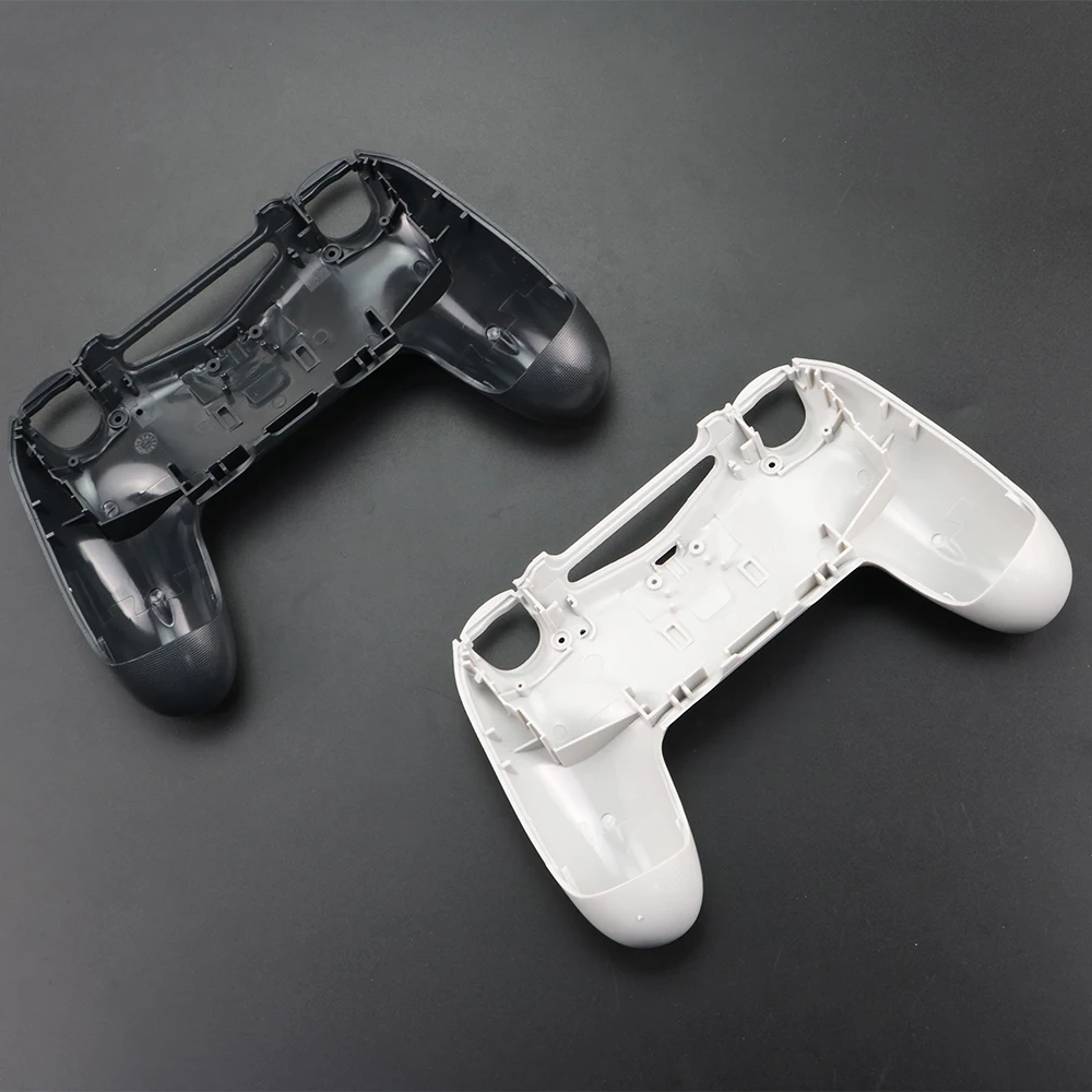 1PCS Gamepad Bottom Housing Shell For PS4 Wireless Controller White Black Back Case For Playstation 4 JDM JDS 001 011 010 Repair