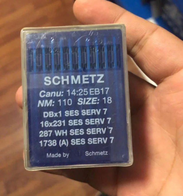 DBX1 SES SERV 7 100pcs/lot Schmetz Industrial Sewing Machine Needles Canu:14:25 1 DBX1 16x231 1738  NM:65 SIZE:9