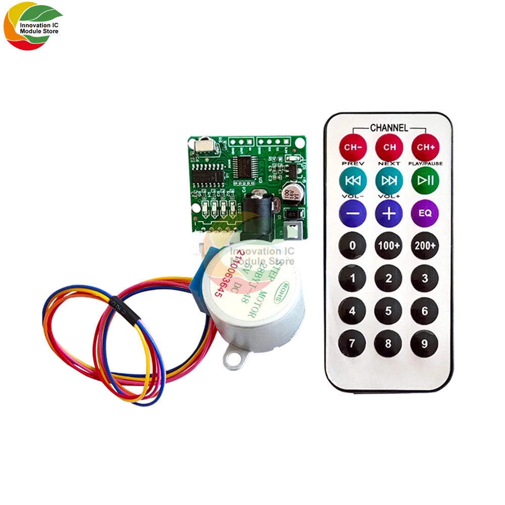 External remote control ULN2003 drive board 28BYJ48 five-wire four-phase stepper motor drive control