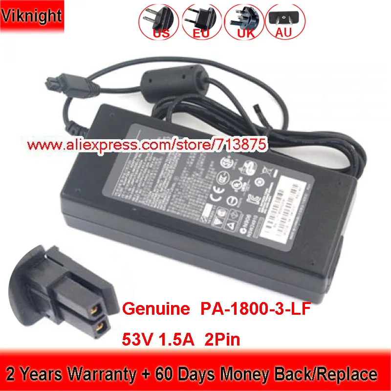 

Original PA-1800-3-LF 341-0402-01 AC Adapter for Cisco Catalyst 2960CPD-8PT-L 3560-CG WS-C3560CX-8PT-S WLAN 2500 AIR-CT2504-K9