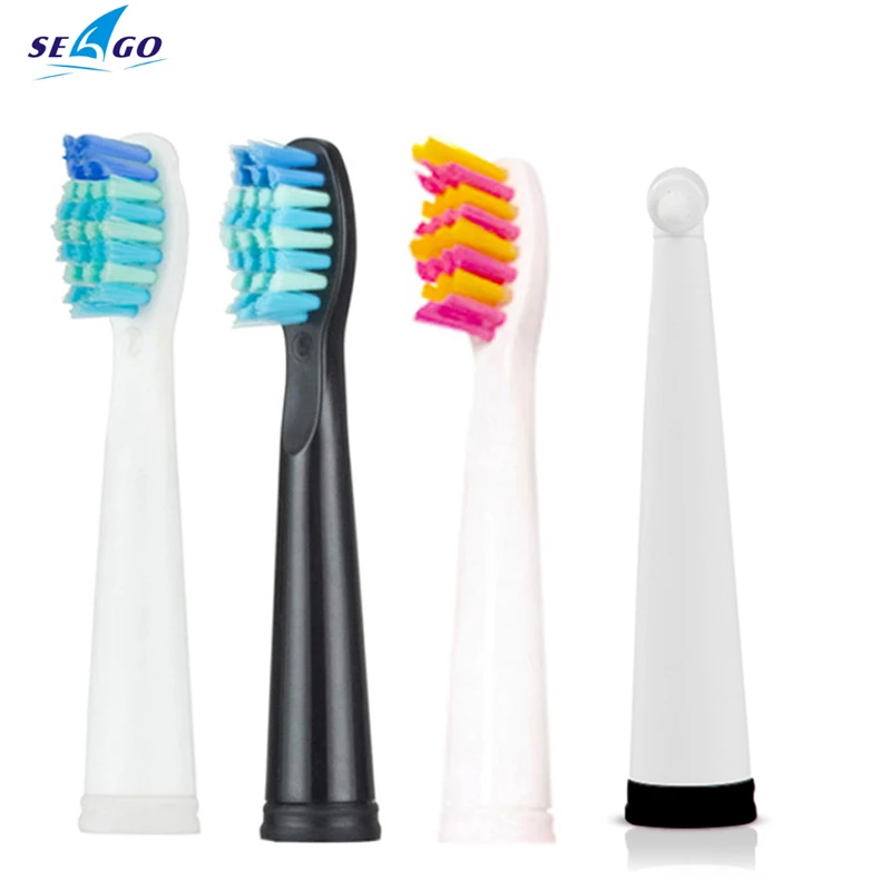 SG-507B/908/909/917/610/659/719/910 용 Seago 전동 칫솔 헤드 Ultra Soft Dupont Bristle 교체 용 브러시 헤드 리필