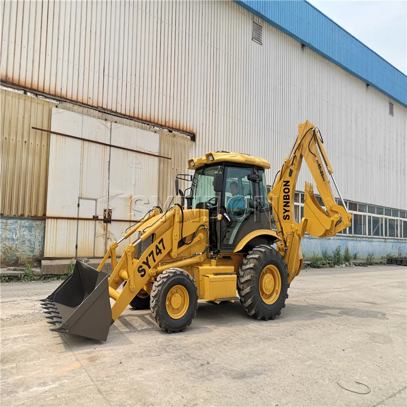 SYNBON  Excavator Backhoe Loader High Quality Excavation Loading Bucket