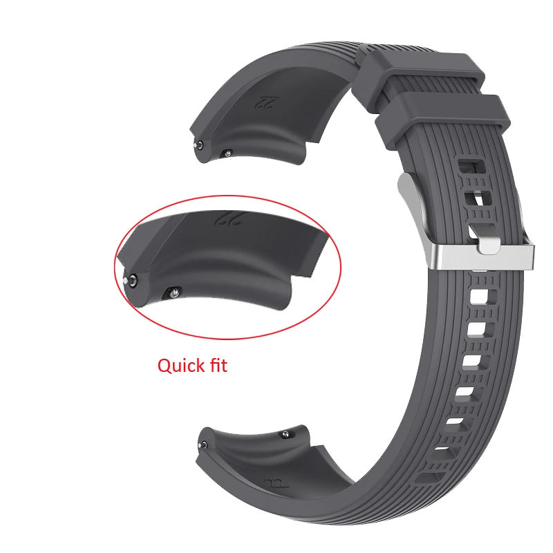 22mm Silicone Strap For Xiaomi Watch Color 2 Sport Band For Xiaomi Watch S3/S2 42mm 46mm/S1 Pro/S1 Active/Watch 2 Pro Correas