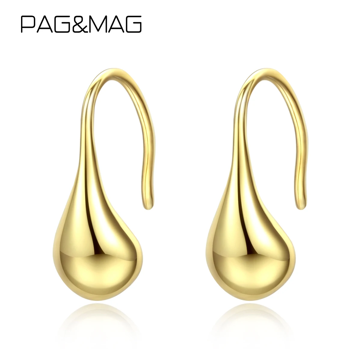 

Женские Висячие серьги PAG & MAG, корейские серьги из 100% стерлингового серебра 925 пробы, ювелирное изделие на День святого Валентина SE0222