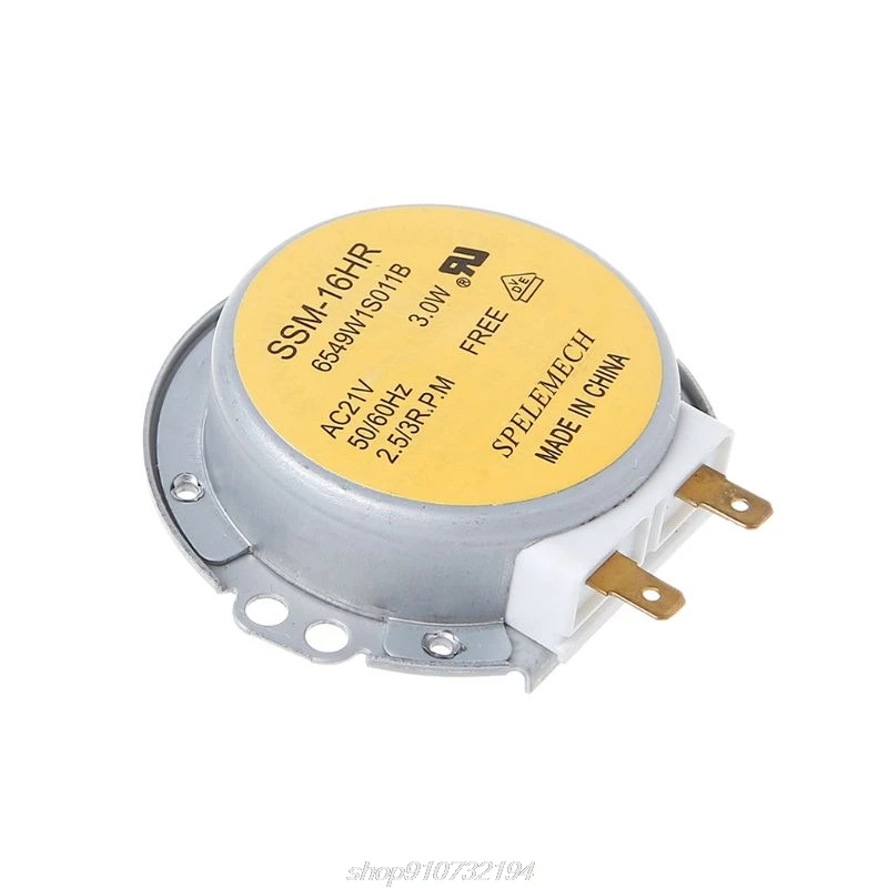 Microwave Oven Turntable Synchronous Motor SSM-16HR 21V 3W 50/60Hz for lg N12 20 Dropshipping Wholesales Retailsale