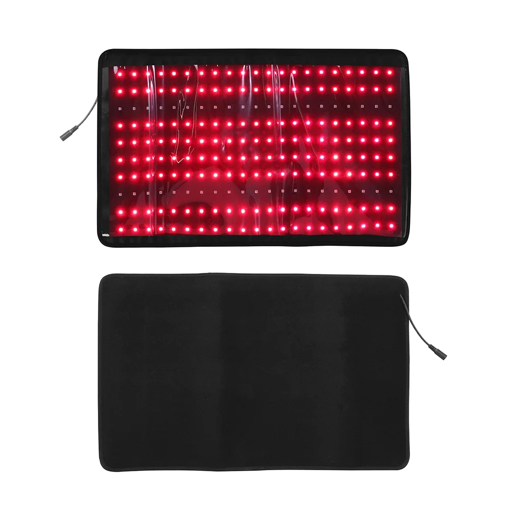 2021 660nm czerwone światło i 850nm światło podczerwone Pad, aby złagodzić ból mięśni ćwiczenia utrata masy ciała LED czerwony terapia światłem pas
