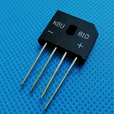 Novo original 10 pçs/lote kbu810 KBU-810 8a 1000v diode ponte retificador e ic cischy atacado lista de distribuição de uma parada