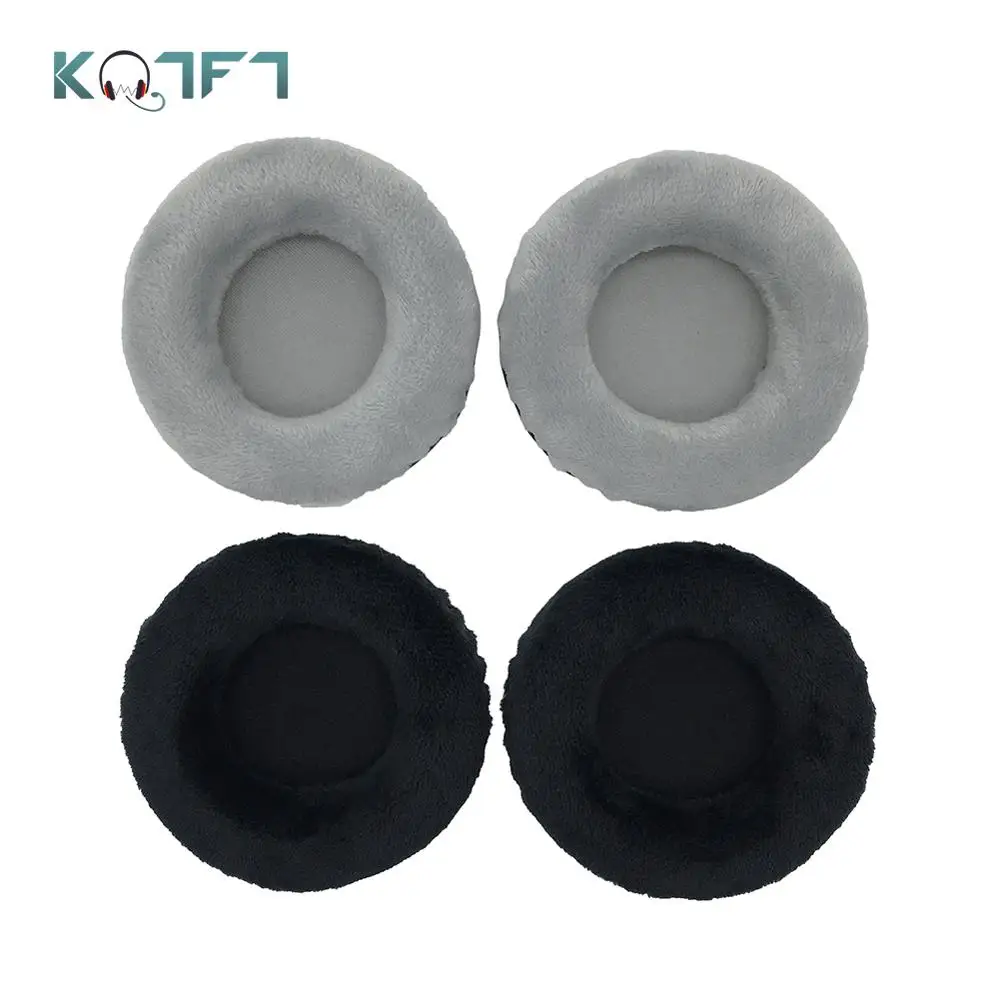 

KQTFT 1 Pair of Velvet Replacement Ear Pads for Shure SRH940 SRH840 SRH 940 840 Headset EarPads Earmuff Cover Cushion Cups