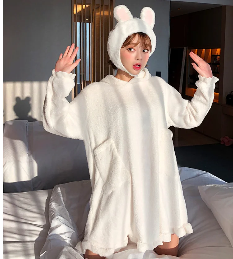 Super bonito meninas coelho bandana de pelúcia orelhas de coelho aros branco orelhas de coelho cocar presentes para menina ferramentas fotográficas selfie