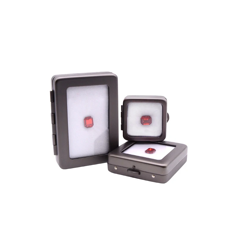 Diamante sciolto o Della Pietra Preziosa Perline Perle di Gioielli Casella di Visualizzazione di Immagazzinaggio Holder Mostra di Contenitore di