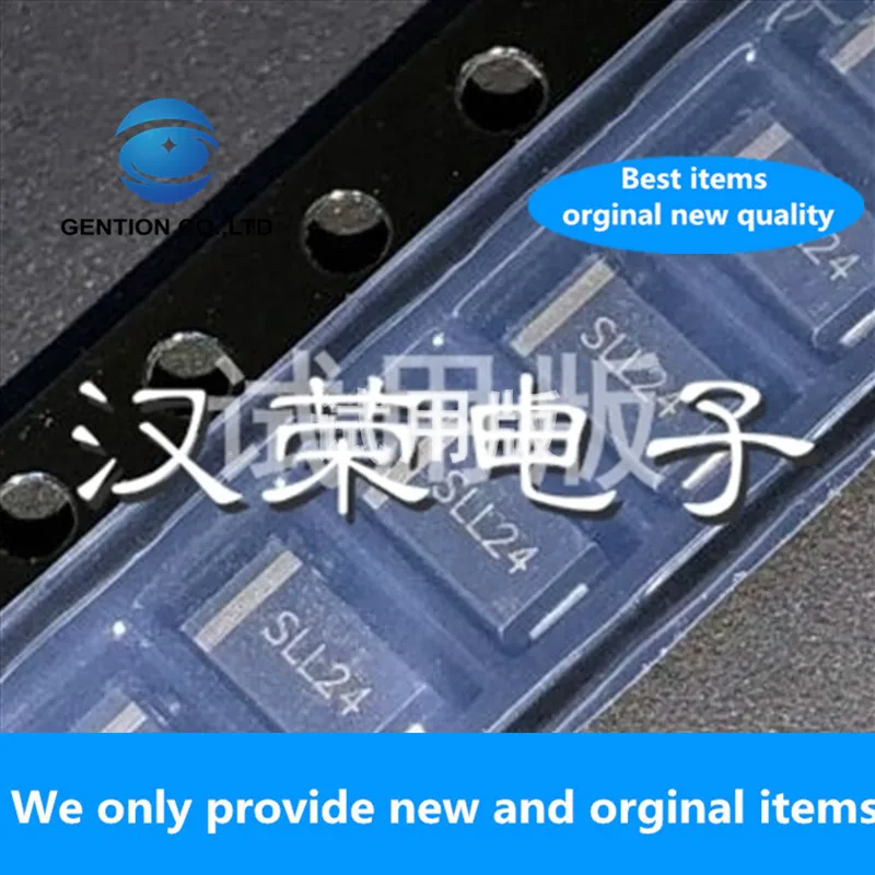 

50PCS 100% New original CDBA240LL-G CDBA240LL SMD SMA Schottky rectifier tube screen printing SLL24