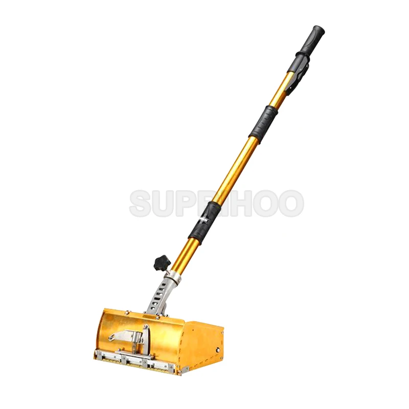 Imagem -02 - Drywall Flat Box com Skimming Blade Conjunto Ferramentas Mestras Práticas Ferramenta de Alisamento de Drywall Caixa Plana de Reboco Caixa de Gesso