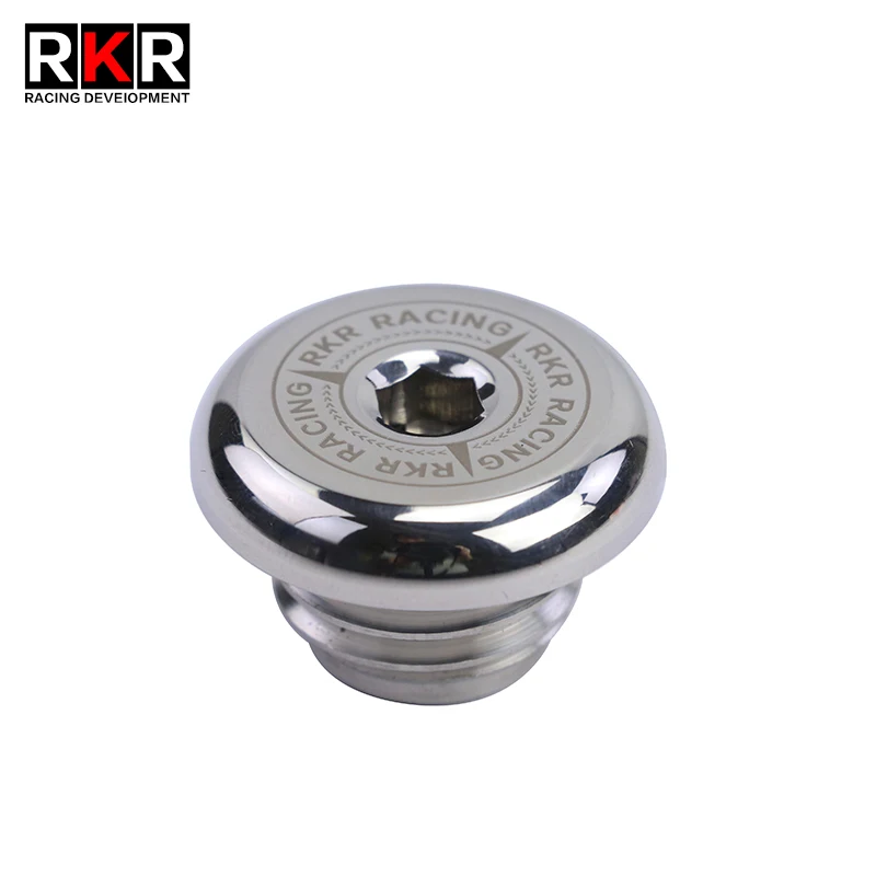 Motorcycle Modified Stainless Steel Engine Oil Dipstick Oil Inlet Screw Cap For HONDA CB400X CB500X CBR500R CM300 CM500 CBR650R