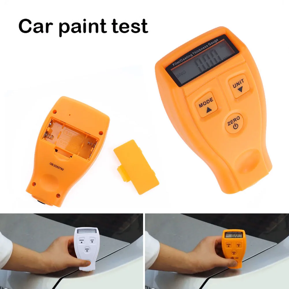 GM200/EM2271 Coating Thickness Gauge Paint Film Thick Tester Measuring Tools Russian Iron-based Manual Metal Lacquer