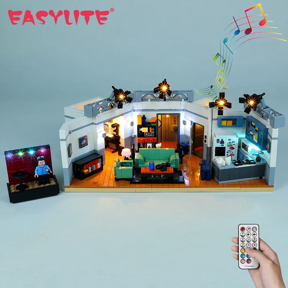 

EASYLITE LED Light Up Kit For IDEAS 21328 Seinfeld Collectible Building Blocks DIY Toy Lighting Set Not Include Model