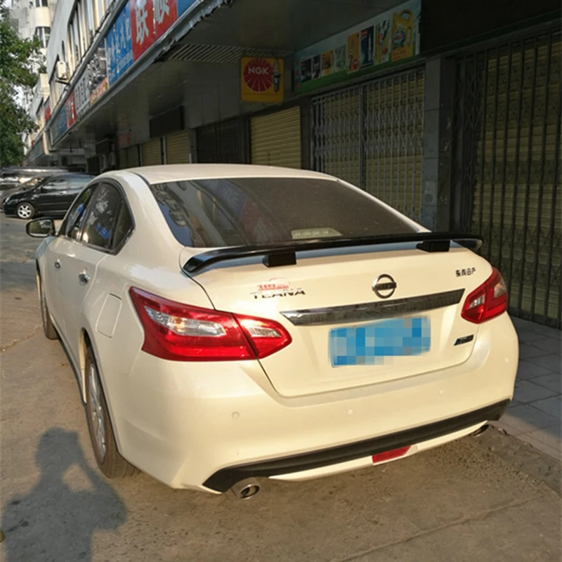 

For Nissan Teana/Altima spoiler Car Decoration 2016 2017 2018 ABS Plastic Paint Painting Color Rear Trunk Spoiler wing