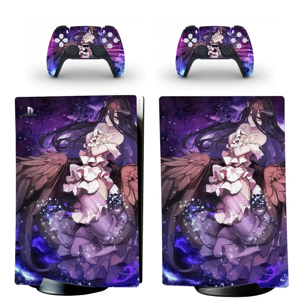 Overlord PS5 Digital Edition Skin Sticker Decal Cover for PlayStation 5 Console and 2 Controllers PS5 Skin Sticker Vinyl