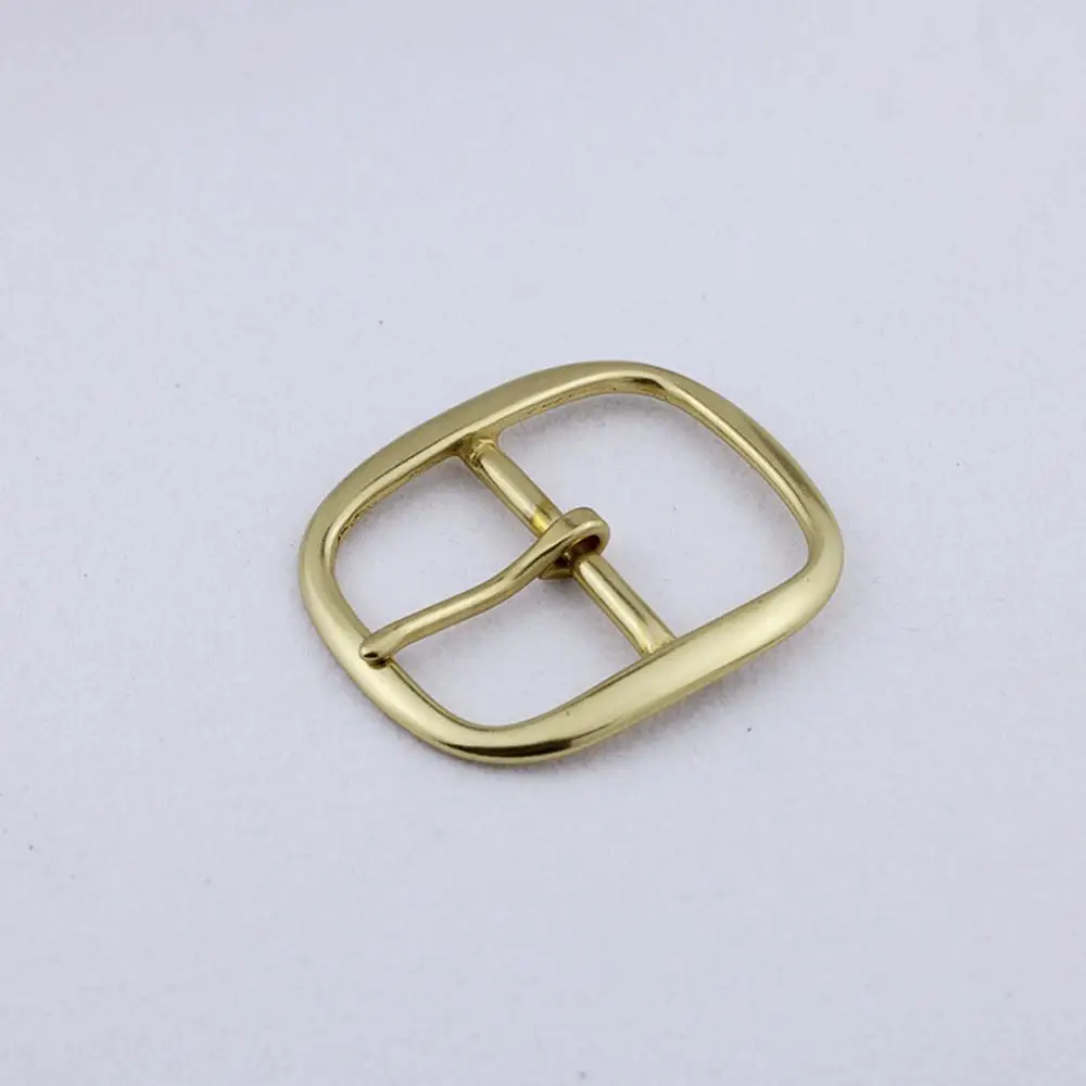 DIY Classic Leathercraft Hardware BOR Solid Brass Belt Buckle For Men Center Bar Buckle 25mm Metal Buckle 32mm 38mm 45mm