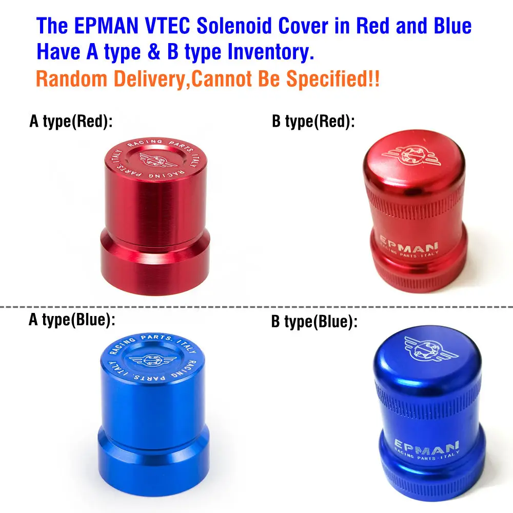 EPMAN VTEC Solenoid Cover for Honda's B-series, D-series, H-series VTEC engines HU-FG002