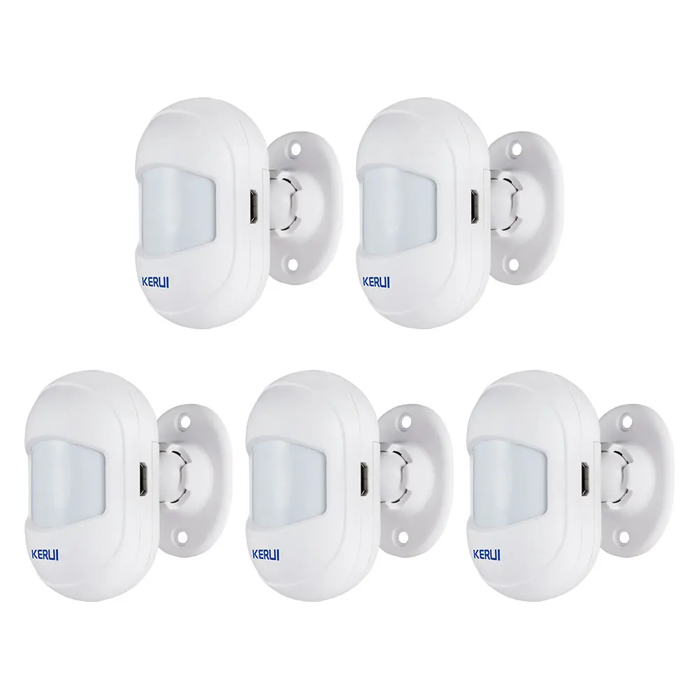 KERUI HW10 Wireless Mini Design PIR Motion Detector Passive Infrared Alarm Sensor with Magnetic Swivel Base Home Alarm System