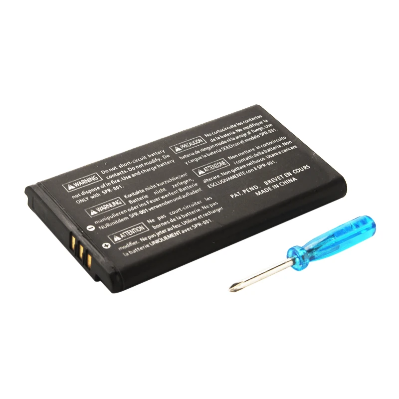 2000mAh 3.7V Rechargeable Lithium-ion Battery For Nintend 3DS LL/XL 3DSLL 3DSXL NEW 3DSLL NEW 3DSXL Replacement Battery + Tool