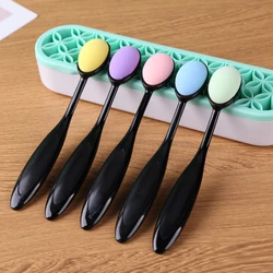 5 pçs/lote Esponja Escovas Escova de Mistura Escovas Ovais para DIY Scrapbooking Cartões Fazendo Desenho Pintura Selos