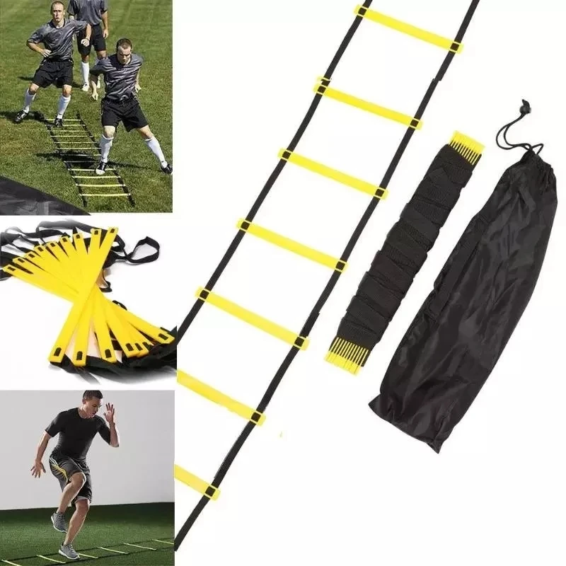 Outdoor Indoor Adjustable Agility Training Ladder for Fitness Soccer Football MMA Agile Pace Boxing  Speed Ladder Training Ladde