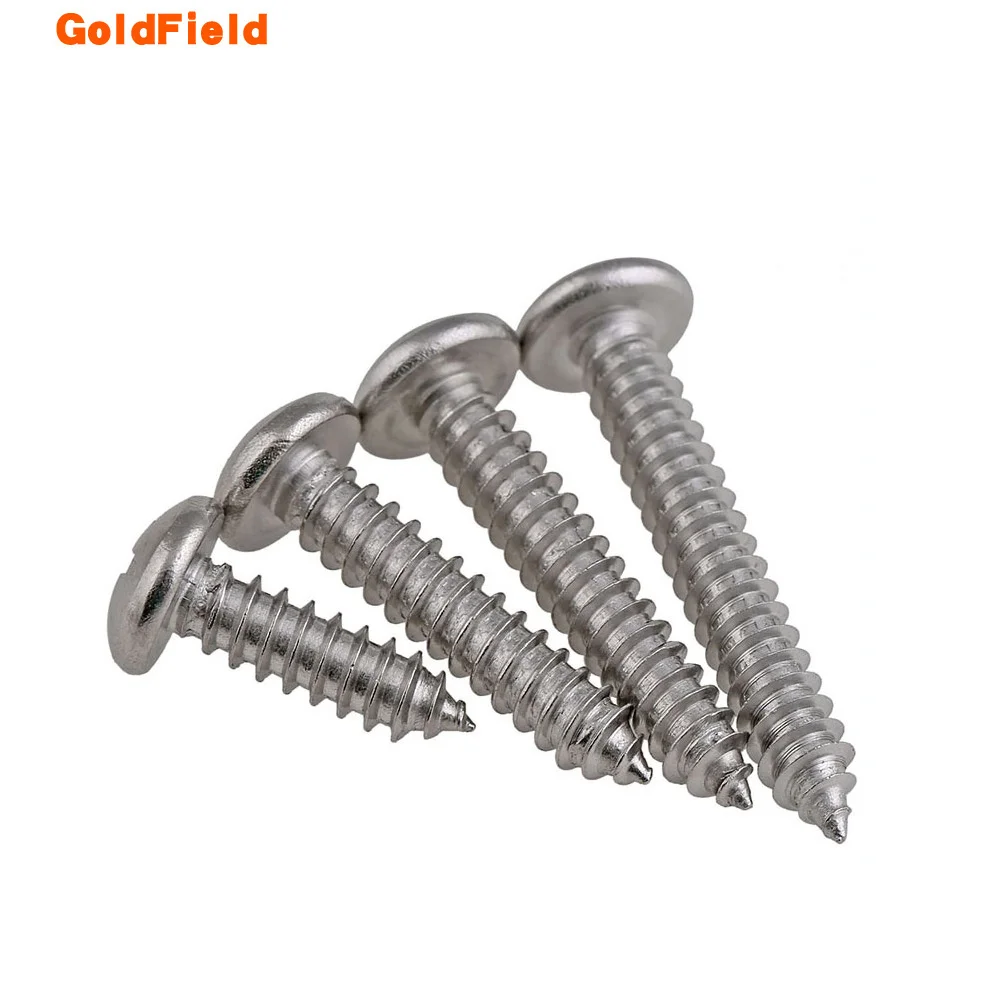 

200pcs 304 stainless steel DIN 7981 GB 845philips head self tapping screw ST2.2